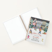Er is een Baby shower voor een vakantiestad Notitieboek (Binnen)