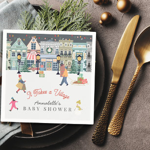 Er is een Baby shower voor een vakantiestad Servet