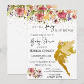 Er is een beetje onbeleefd op weg naar Baby shower Kaart (Voorkant / Achterkant)