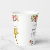 Er is een beetje onbeleefd op weg naar Baby shower Papieren Bekers (Rechts)