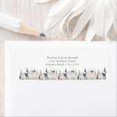 Er is een besneeuwde grillige terugkeer van het do etiket (Insitu)