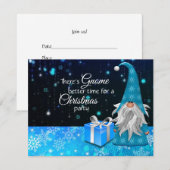 Er is een betere tijd voor kerstfeest kaart (Voorkant / Achterkant)