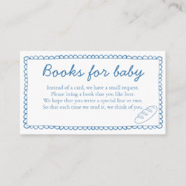 Er is een broodje in de ovenboeken voor Baby Informatiekaartje