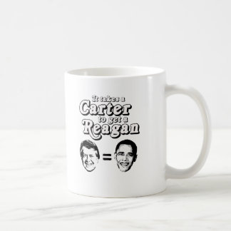Er is een Carter nodig om een Reagan T-shirt te ha Koffiemok