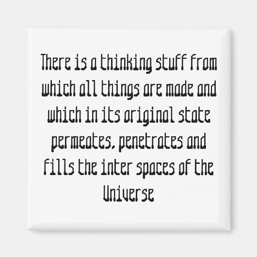 Er is een denkspul van wie... - Gepersonaliseerd Magneet (Voorkant)