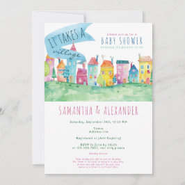 Er is een dorpsadoptie nodig om IVF-Baby shower te Kaart