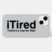 Er is een dutje voor. Case-Mate iPhone case (Achterkant (horizontaal))