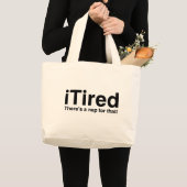 Er is een dutje voor. grote tote bag (Voorkant (product))
