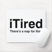 Er is een dutje voor. muismat (Met muis)