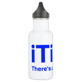 Er is een dutje voor. waterfles  (Links)