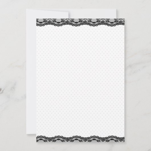 Er is een feest! Roze heks Uitnodiging (Achterkant)