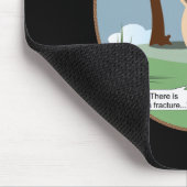 Er is een Fractuur Anesthesie Orthopedie CRNA Muismat (Hoek)