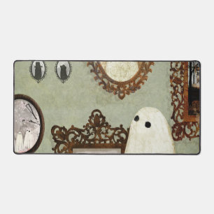 Er is een geest in de portrettengalerij bureaumat