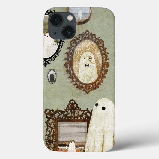 Er is een geest in de portrettengalerij Case-Mate iPhone case (Achterkant)