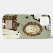 Er is een geest in de portrettengalerij Case-Mate iPhone case (Achterkant (horizontaal))