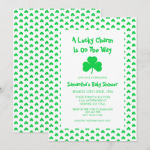 Er is een geluksvogel onderweg naar het Baby showe