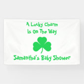 Er is een gelukzalig karwei aan de gang spandoek (Horizontaal)