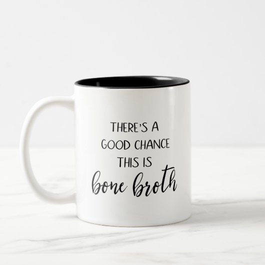 Er is een goede kans dat dit de Bone Broth Mok is (Links)