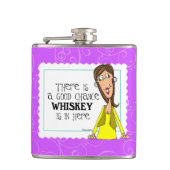 Er is een goede kans dat whisky hier is heupfles (Voorkant)