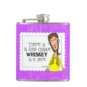 Er is een goede kans dat whisky hier is heupfles