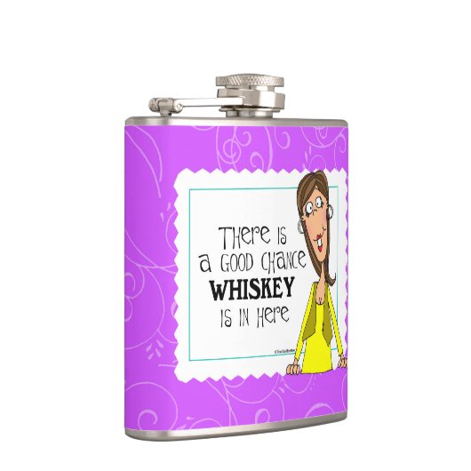 Er is een goede kans dat whisky hier is heupfles (Rechts)