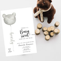 Er is een heel schattige baby op komst Baby shower