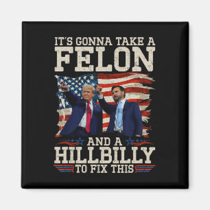 Er is een Hillbilly en een misdadiger voor nodig Magneet