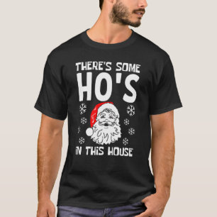 Er is een ho's in het huis... kerstfeest.. t-shirt