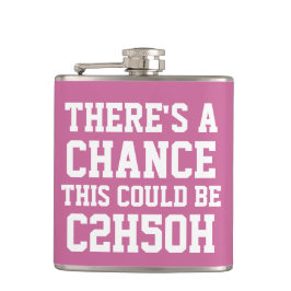 Er is een kans dat dit C2H5OH kan zijn Heupfles