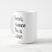 Er is een kans dat dit de Mok van Wijnkoffie is (Voorkant links)