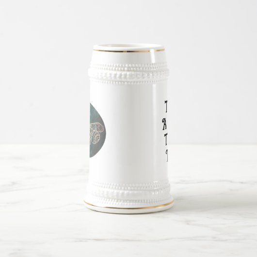 Er is een kans dat dit Mead Stein is Bierpul (Center)