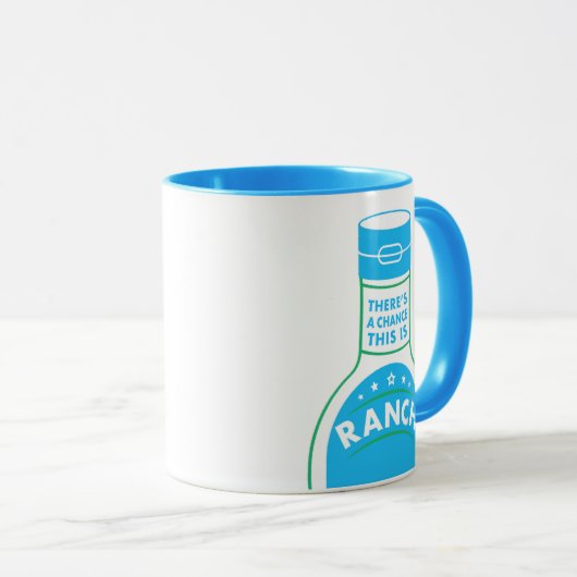 Er is een kans dat dit Ranch Funny is Mok (Voorkant rechts)