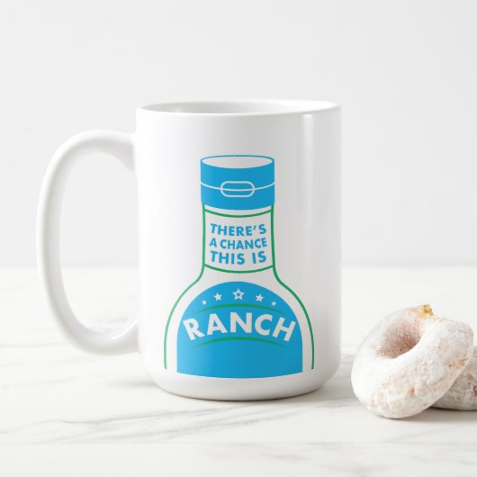 Er is een kans dat dit Ranch is | Financiering Koffiemok (Met donut)