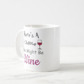 Er is een kans dat dit wijn is koffiemok (Voorkant links)