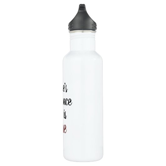 Er is een kans dat dit wijn is waterfles  (Rechts)