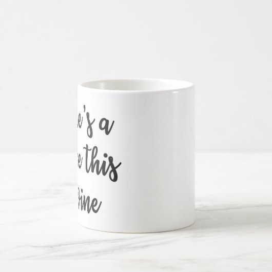 Er is een kans dat dit wijn Mok is (Center)