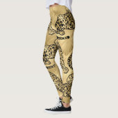 Er is een kat op mijn benen leggings (Links)