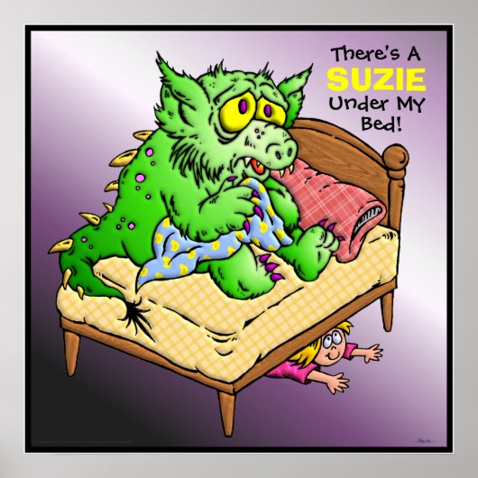 Er is een Kind onder mijn bed. Poster (Voorkant)