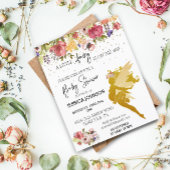 Er is een klein vliegje op weg naar Baby shower Go