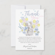 Er is een kleine bunny onderweg, dank je kaart.