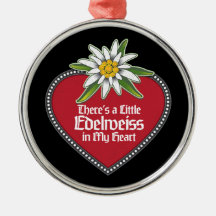 Er is een kleine Edelweiss in mijn hart Ornament