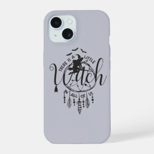 Er is een kleine heks in ons allemaal - Boho Witch iPhone 15 Case
