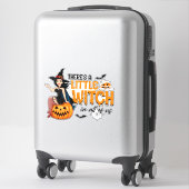 Er is een kleine heks in ons allemaal sticker (Koffer)