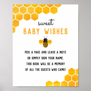 Er is een kleine honing op weg naar Baby gebarente Poster