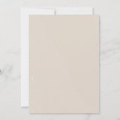 Er is een kleine pompoen op weg naar elegant Baby  Kaart (Achterkant)