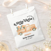 Er is een kleine snee op weg naar Oranje Baby show Bedankzakje (Geknipt)