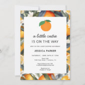 Er is een kleine stropdas op weg naar Citrus Baby  Kaart (Voorkant)