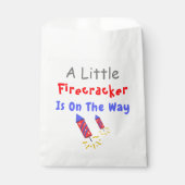 Er is een kleine vuurwerker onderweg bedankzakje (Voorkant)