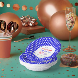 Er is een kleine vuurwerker onderweg papieren kommen