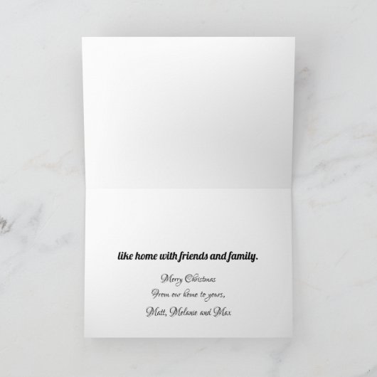 Er is een koepelplek...zoals thuis feestdagen kaart (Binnen)